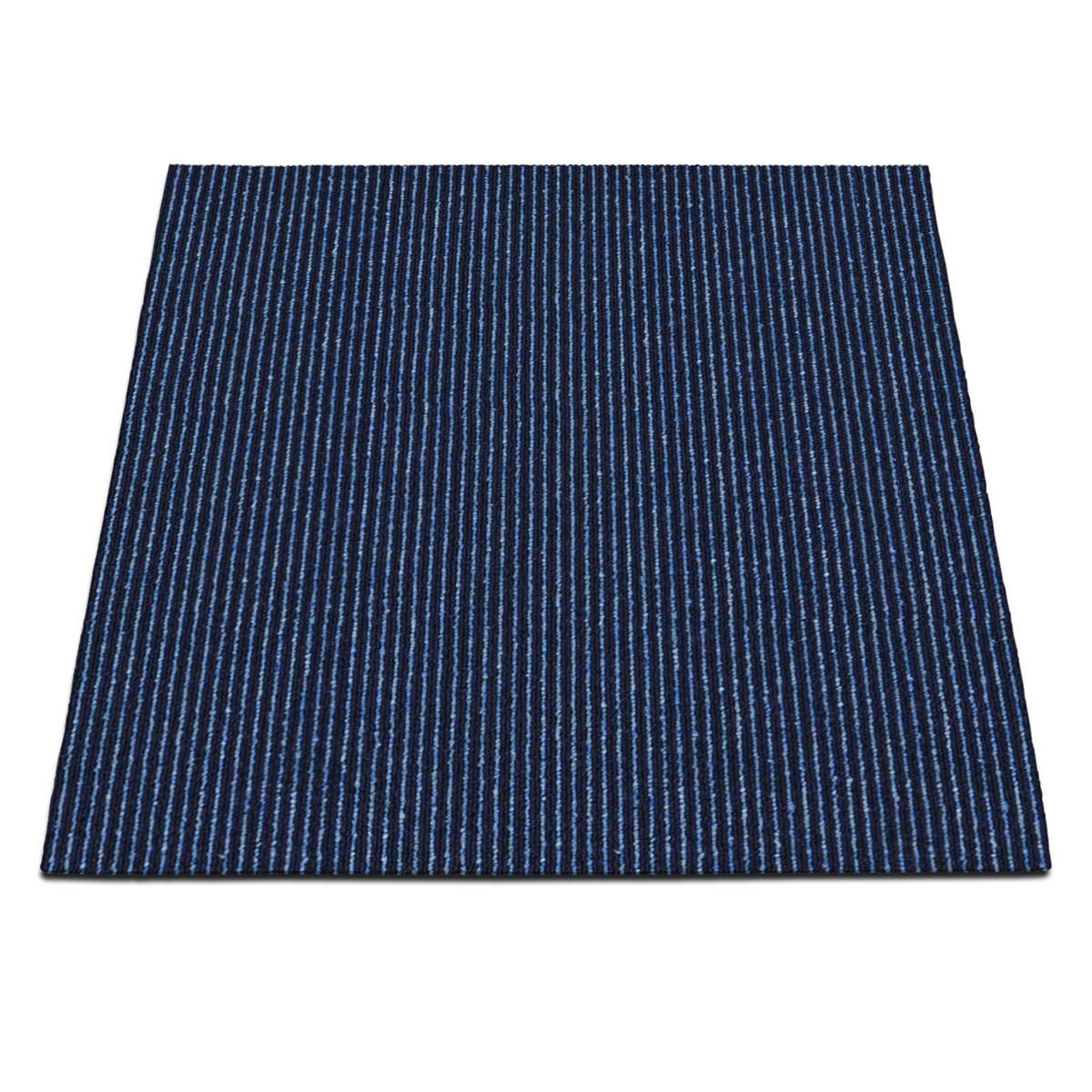 TEPPICHFLIESE - Dunkelblau, Basics, Kunststoff/Textil (50/50cm) - Esposa