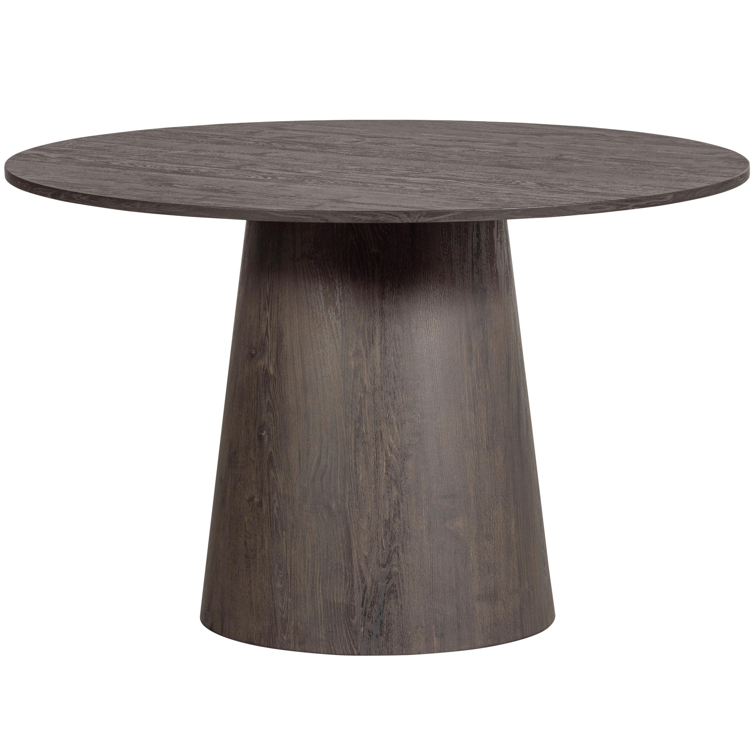 ESSTISCH 120/120/75 cm Nachbildung  Holzwerkstoff in verschiedenen Holzdekoren erhältlich rund Dunkelbraun  - Dunkelbraun, Design, Holzwerkstoff (120/120/75cm) - Livetastic
