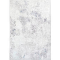 VINTAGE-TEPPICH 130/190 cm ONDEA JORG, waschbar Hellgrau, Pastellblau, Grauweiß rechteckig  - Pastellblau/Hellgrau, Basics, Kunststoff/Textil (130/190cm) - Lindorug