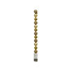 JULGRANSKULOR SET 3 cm  - guldfärgad, Klassisk, plast (3cm)