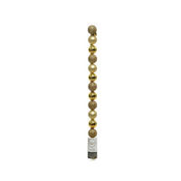 JULGRANSKULOR SET 3 cm  - guldfärgad, Klassisk, plast (3cm)