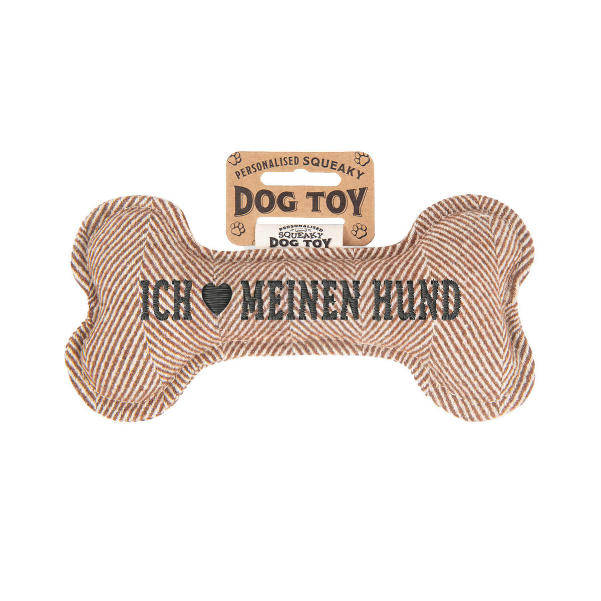 HUNDESPIELZEUG - Braun, Trend, Textil (20/4/10cm)