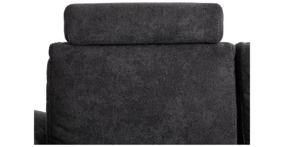 KOPFSTÜTZE in Webstoff - Anthrazit/Schwarz, Design, Textil (52/14cm) - Carryhome
