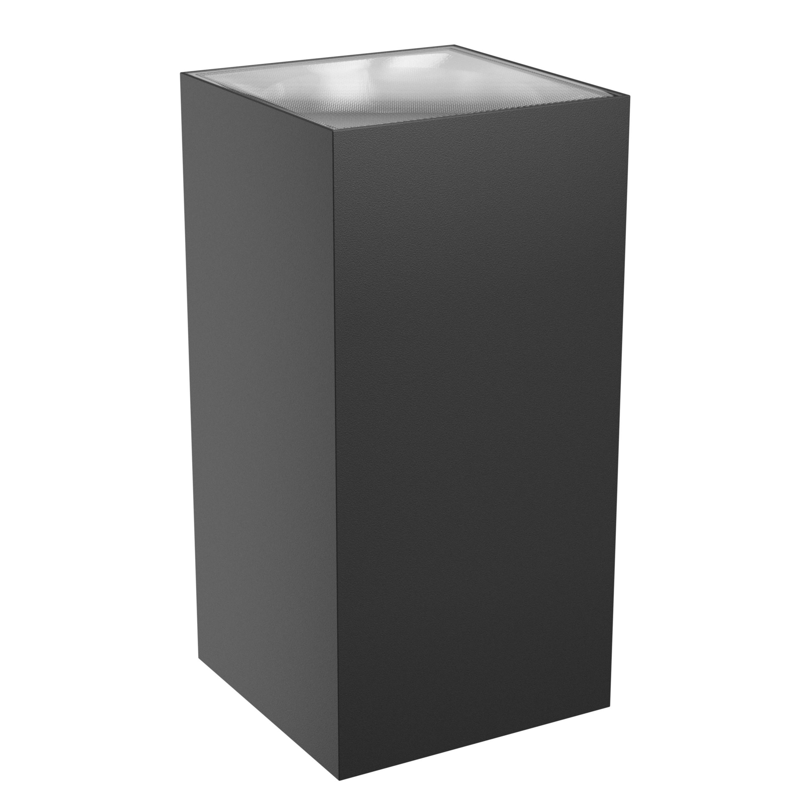 ZUNANJA STENSKA SVETILKA  TORRE     9,9 cm        - črna, Basics, umetna masa (9,9cm)
