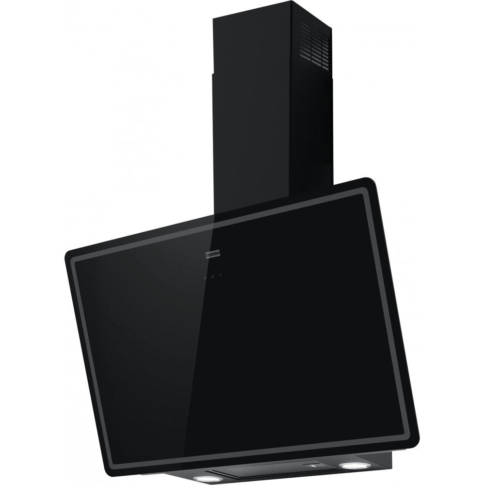 DUNSTABZUGSHAUBE Lago FLG 805 BD/DG  - Schwarz, Basics, Glas/Metall (79,8/45-98/38,5cm) - Franke