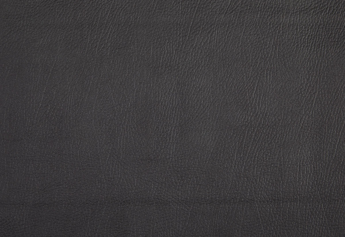 ECKSOFA in Lederlook Schwarz  - Schwarz, Trend, Textil (210/315cm) - Livetastic