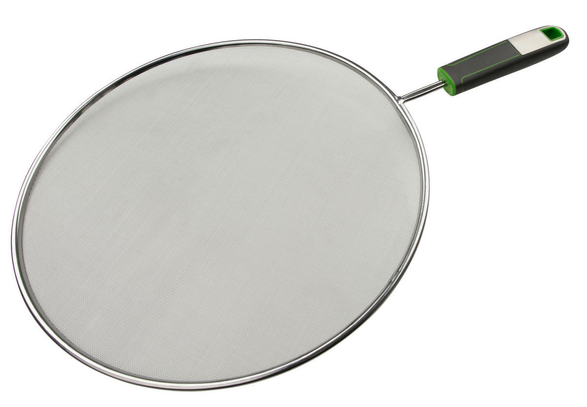 SPRITZSCHUTZ 29 cm  - Grün, Design, Kunststoff/Metall (29cm) - Chefkoch+Fackelmann