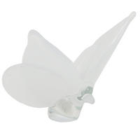 DEKORATIONSFJÄRIL - vit, Klassisk, glas (12/7/9cm) - Ambia Home