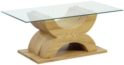 SOFFBORD i trämaterial 110/60/45 cm  - ekfärgad, Klassisk, trämaterial/glas (110/60/45cm) - MID.YOU
