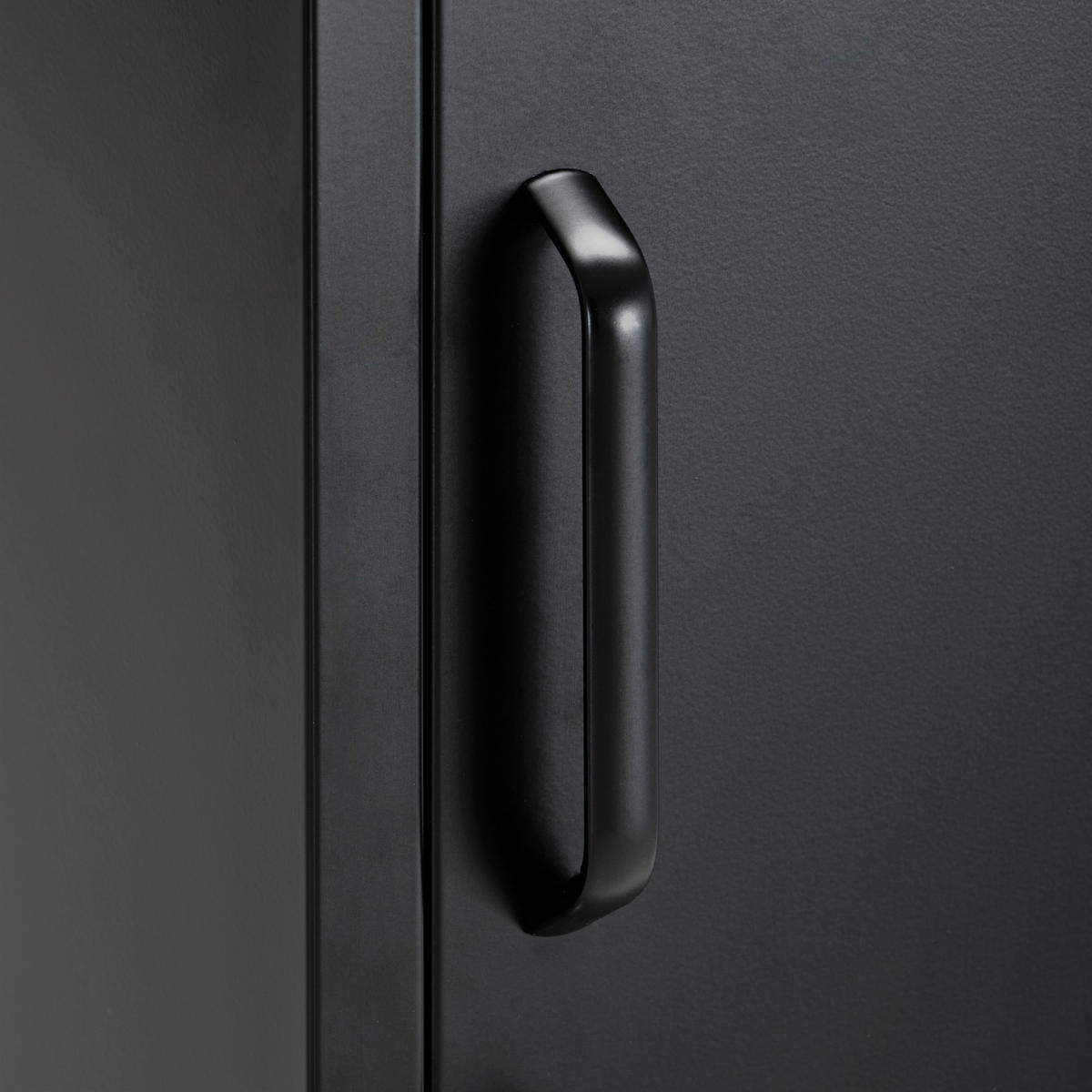 HIGHBOARD  30/185/46 cm  - Schwarz, Design, Metall (30/185/46cm) - MID.YOU