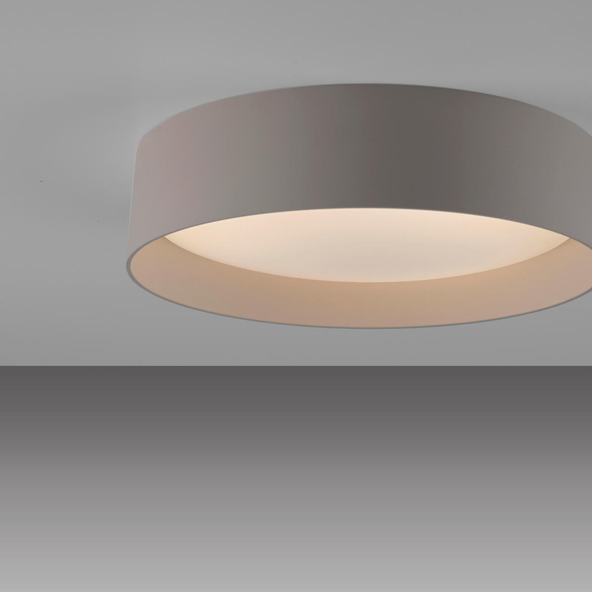 LED-DECKENLEUCHTE 28,5/28,5/7 cm   - Sandfarben, KONVENTIONELL, Kunststoff/Metall (28,5/28,5/7cm) - Schöner Wohnen