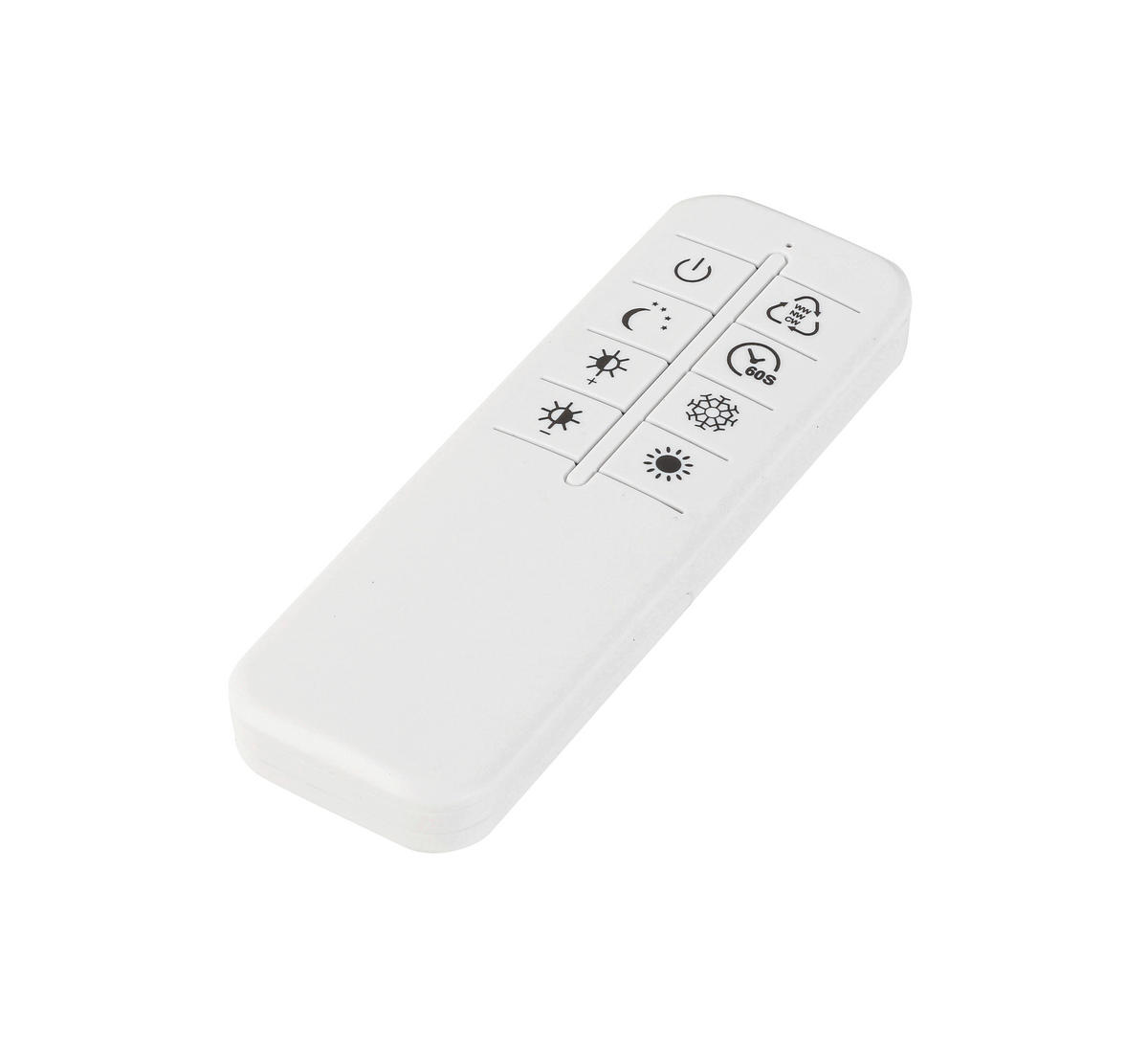 LED MENNYEZETI LÁMPA - nikkelszínű, Design, műanyag/fém (100/75/7,5cm) - Novel