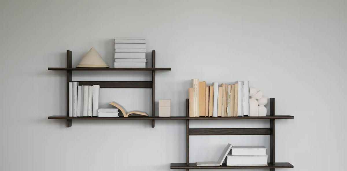 VÄGGHYLLA 75/48/25 cm  - brun, Klassisk, trä (75/48/25cm) - Rowico