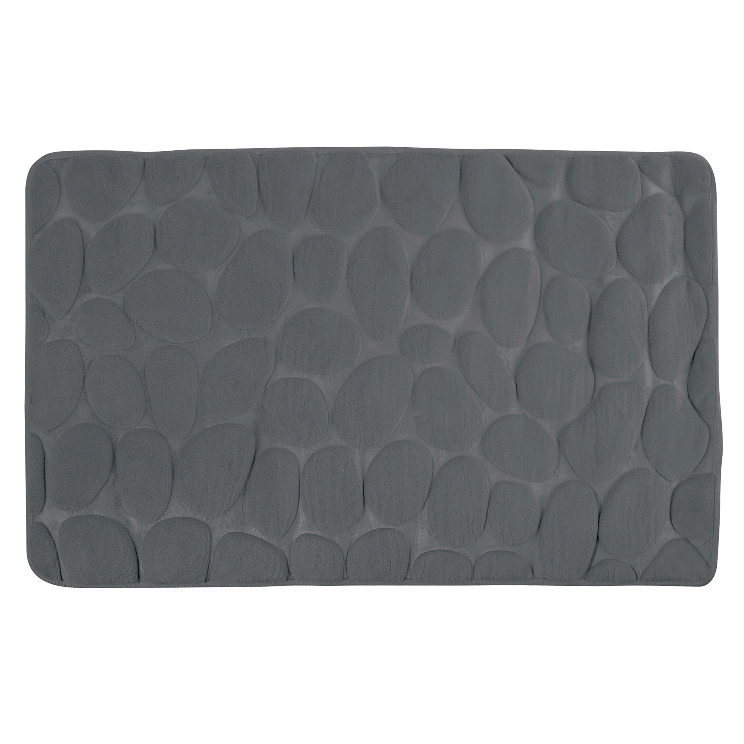 BADEMATTE Dunkelgrün 50/80 cm  - Dunkelgrün, Basics, Textil (50/80cm) - MSV