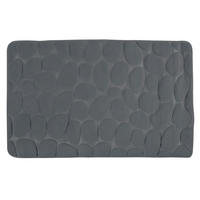 BADEMATTE Dunkelgrün 50/80 cm  - Dunkelgrün, Basics, Textil (50/80cm) - MSV