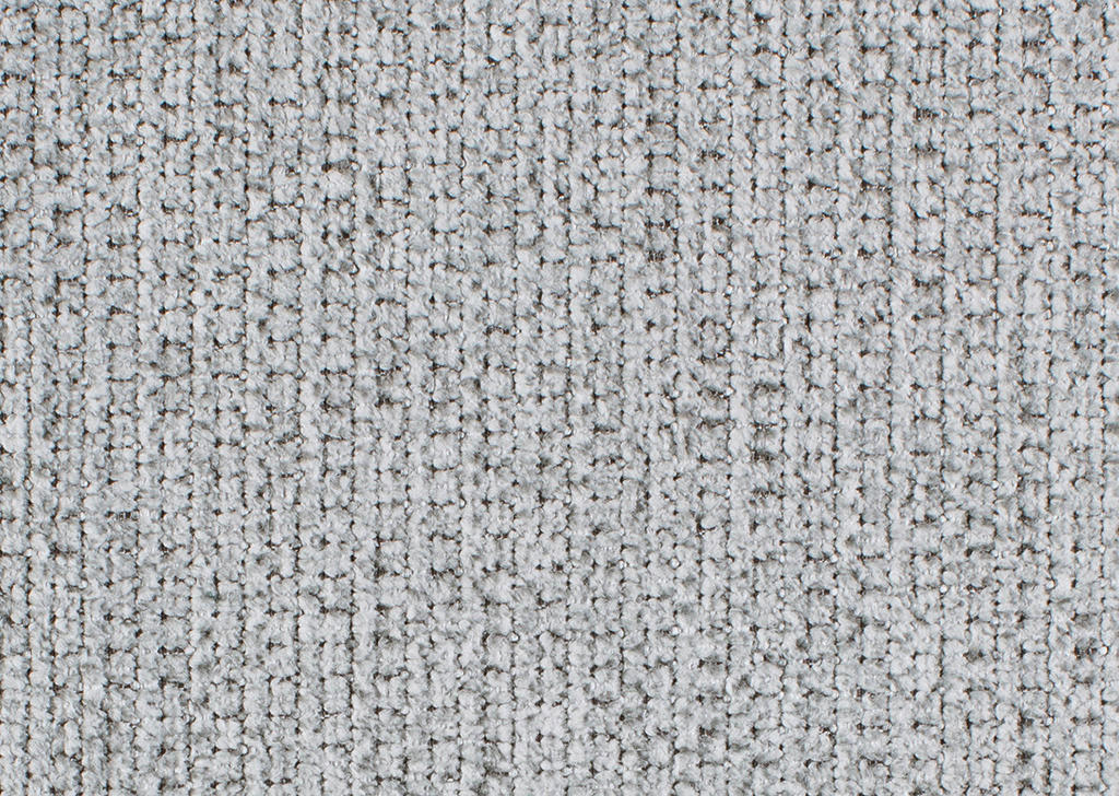 ECKSOFA in Webstoff Silberfarben  - Silberfarben/Schwarz, Design, Textil/Metall (280/205cm) - MID.YOU