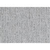 ECKSOFA in Webstoff Silberfarben  - Silberfarben/Schwarz, Design, Textil/Metall (280/205cm) - Xora