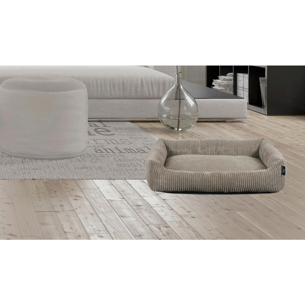 Thumbnail - Xxxl Hundekissen, Taupe, Textil, Uni, Füllung: Polyester, 49x15x70 cm, Bezug abnehmbar, weich gepolstert, rutschfeste Un...