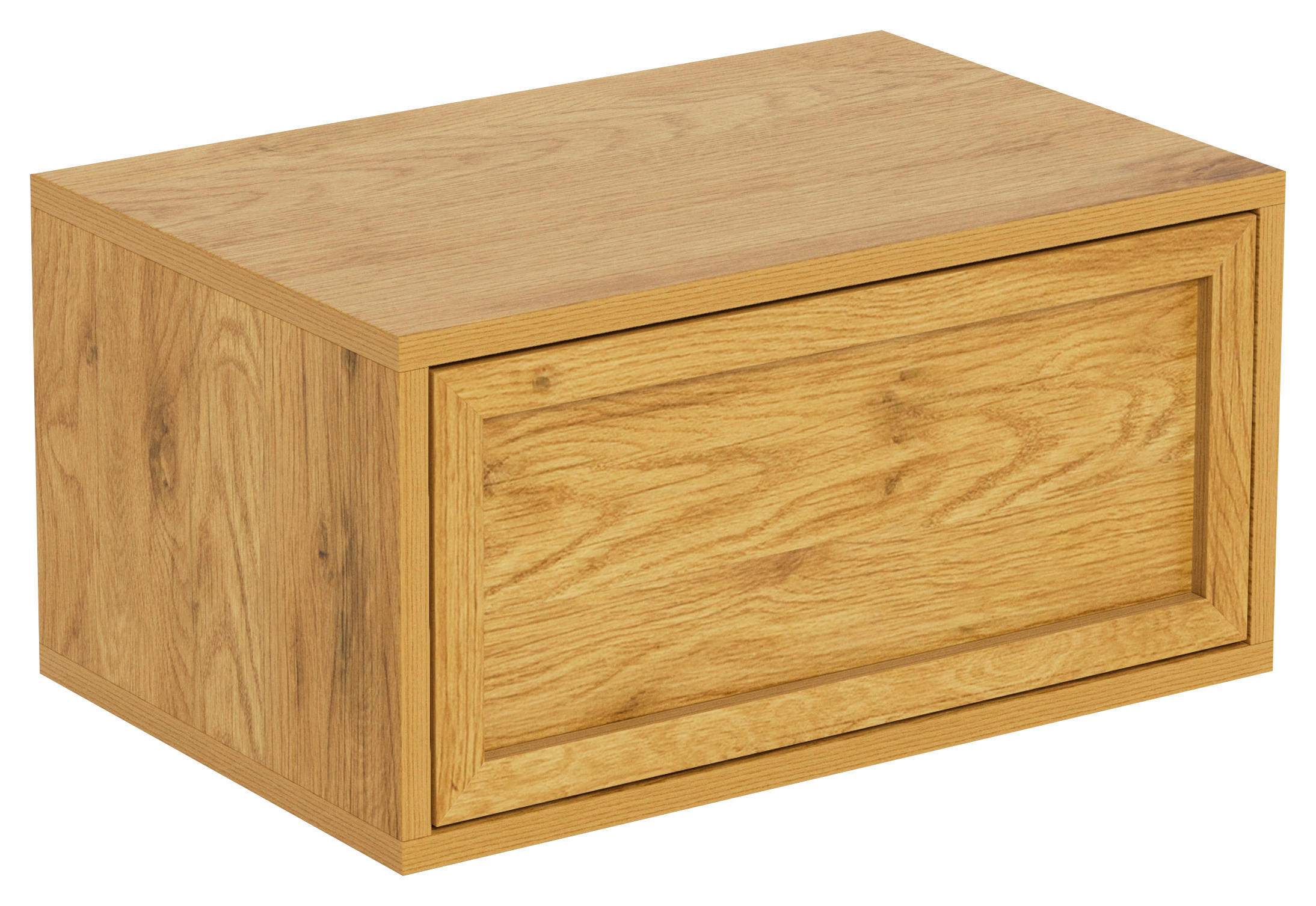 NACHTSCHRANK 46/23/30 cm  - Wildeiche, MODERN, Holzwerkstoff (46/23/30cm) - VanDerken