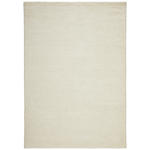 WOLLTEPPICH 70/140 cm Weiß rechteckig  - Weiß, Design, Textil (70/140cm) - Linea Natura
