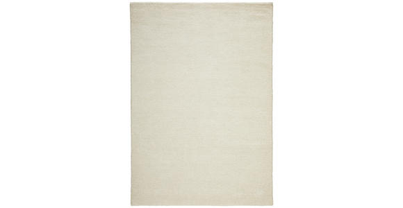 WOLLTEPPICH 70/140 cm Weiß rechteckig  - Weiß, Design, Textil (70/140cm) - Linea Natura
