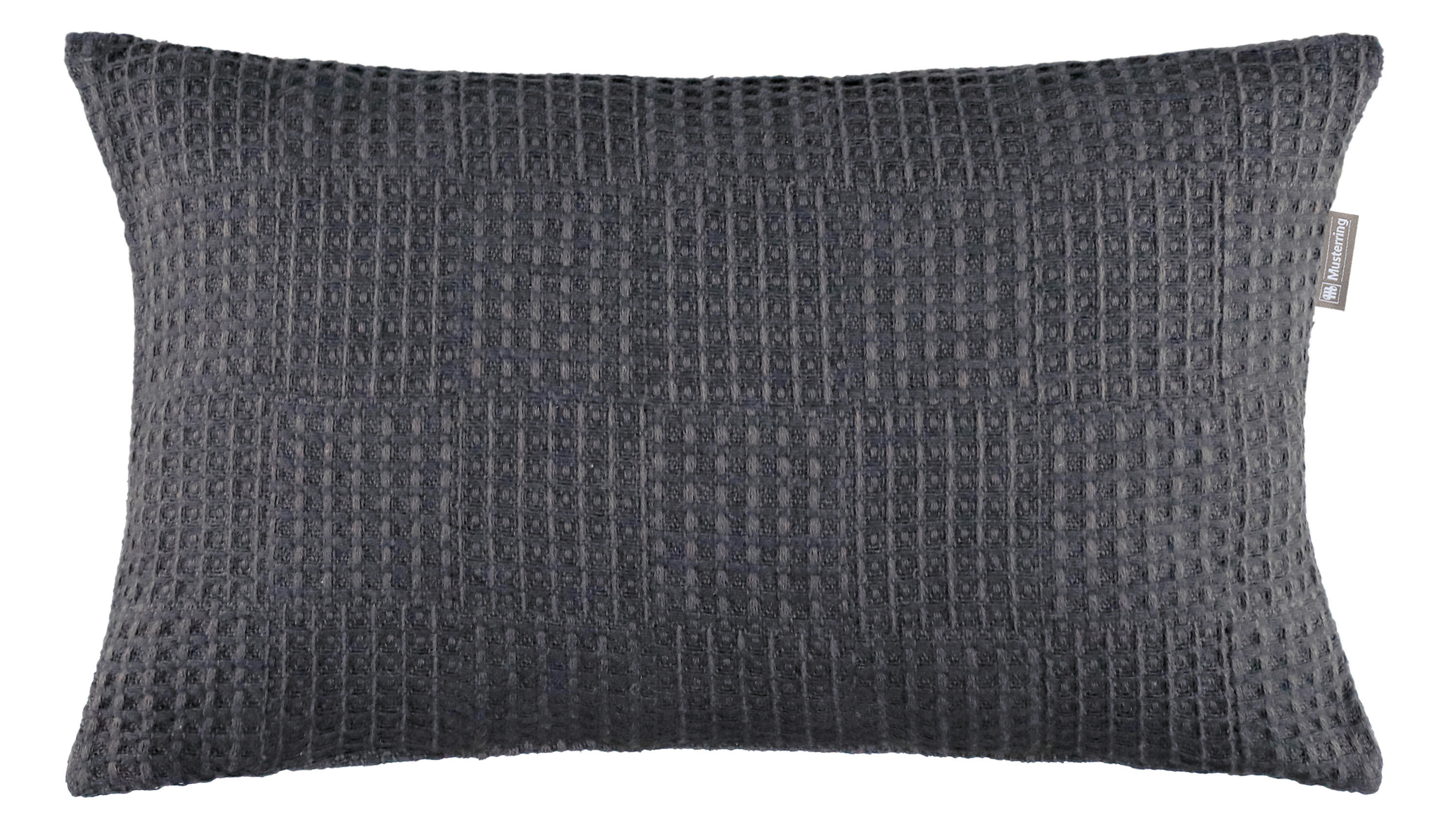 KISSENHÜLLE WAFFLE 30/50 cm  - Dunkelgrau/Anthrazit, Design, Textil (30/50cm) - Musterring