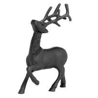 DEKOHIRSCH - Schwarz, LIFESTYLE, Metall (17/7/24,5cm)