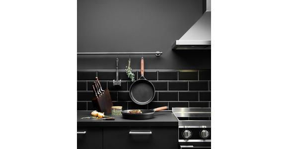 BRATPFANNE Perfect Cooking ILAG®-Antihaftbeschichtung 28 cm  - Schwarz/Braun, Basics, Kunststoff/Metall (28cm) - Homeware Profession.