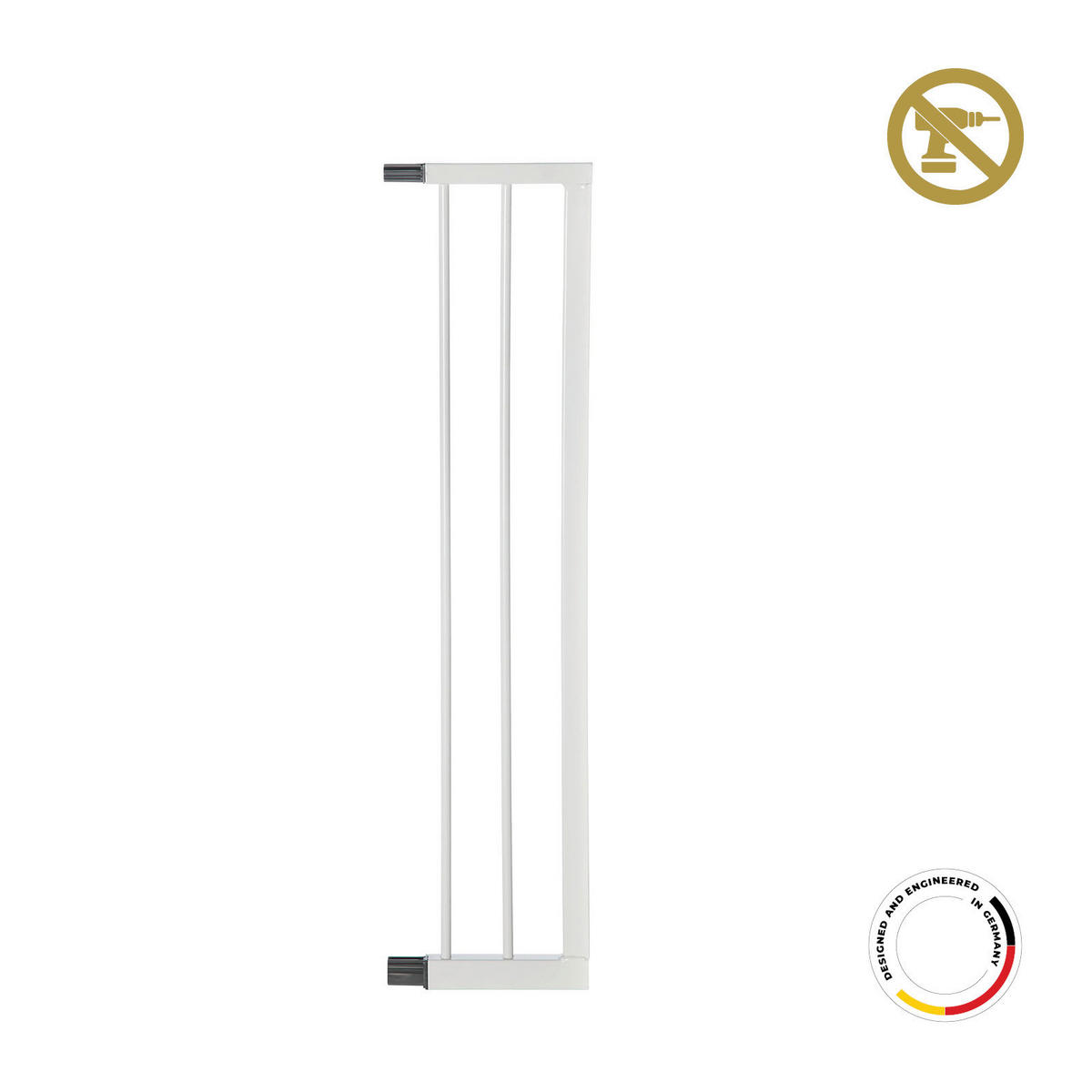 SCHUTZGITTERVERLÄNGERUNG 16/81,5 cm  - Weiß, Basics, Metall (16/81,5cm) - Geuther