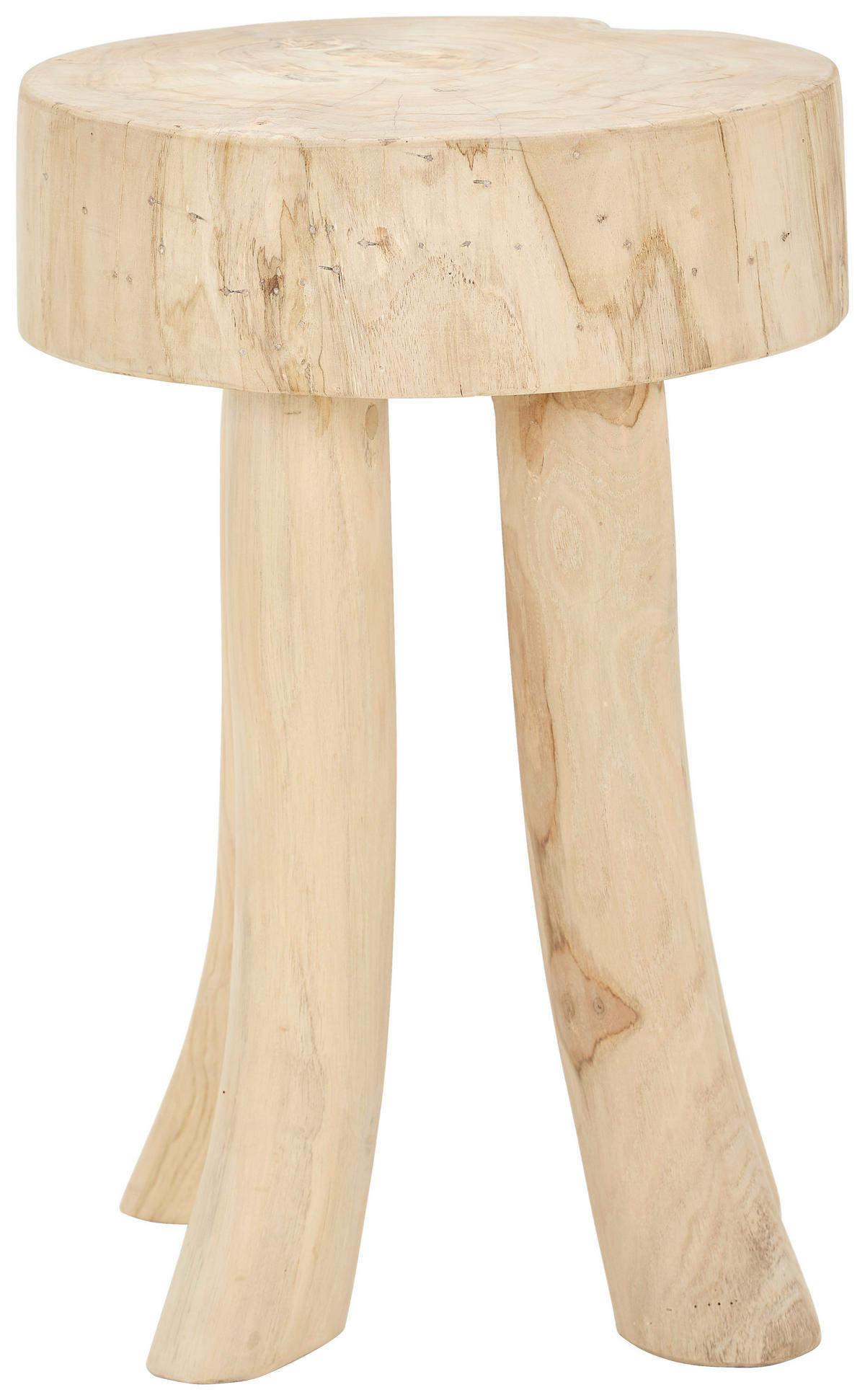 TABURET, dřevo, 30/45/30 cm - přírodní barvy, Design, dřevo (30/45/30cm) - Livetastic