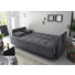 SCHLAFSOFA in Textil, Holzwerkstoff Anthrazit - Anthrazit/Silberfarben, MODERN, Holzwerkstoff/Kunststoff (216/95/95cm) - Carryhome SCHLAFSOFA in Textil, Holzwerkstoff Anthrazit - Anthrazit/Silberfarben, MODERN, Holzwerkstoff/Kunststoff (216/95/95cm) - Carryhome