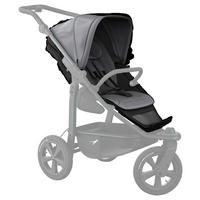 SPORTWAGENAUFSATZ    - Grau, Basics, Textil (34/56/24cm) - TFK