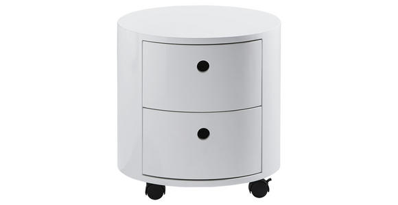 KOMMODE - Weiß, Design, Holzwerkstoff/Kunststoff (40/41cm) - Xora