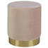 HOCKER in Holzwerkstoff, Metall, Textil Goldfarben, Hellrosa - Hellrosa/Goldfarben, Trend, Holzwerkstoff/Textil (35/40/35cm) - Xora HOCKER in Holzwerkstoff, Metall, Textil Goldfarben, Hellrosa - Hellrosa/Goldfarben, Trend, Holzwerkstoff/Textil (35/40/35cm) - Xora
