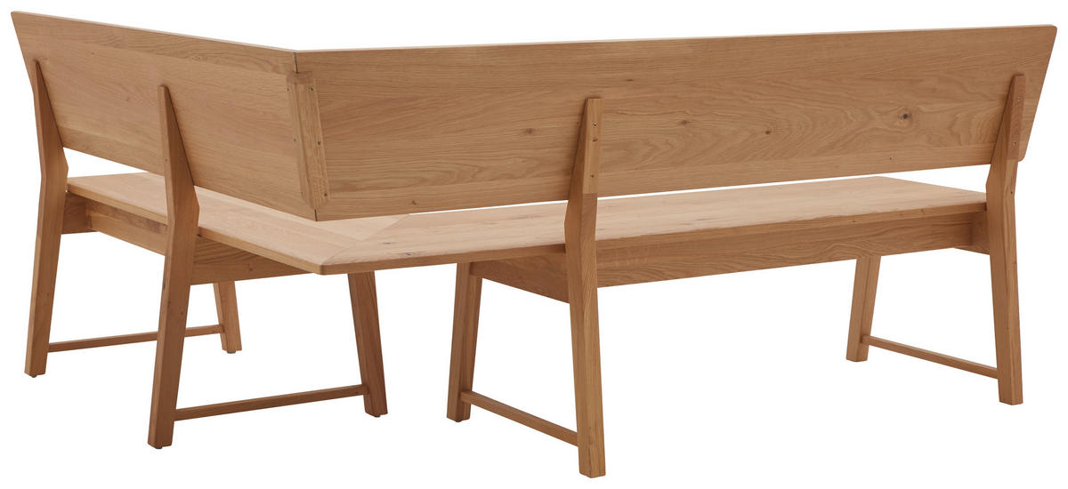 ECKBANK 210/160 cm  in Eichefarben  - Eichefarben, KONVENTIONELL, Holz (210/160cm) - Valnatura