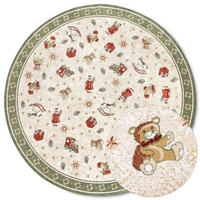 VINTAGE-TEPPICH 200 cm Toy's Delight Nostalgic Shine Weihnachten  - Multicolor, Design, Kunststoff/Textil (200cm) - Villeroy & Boch