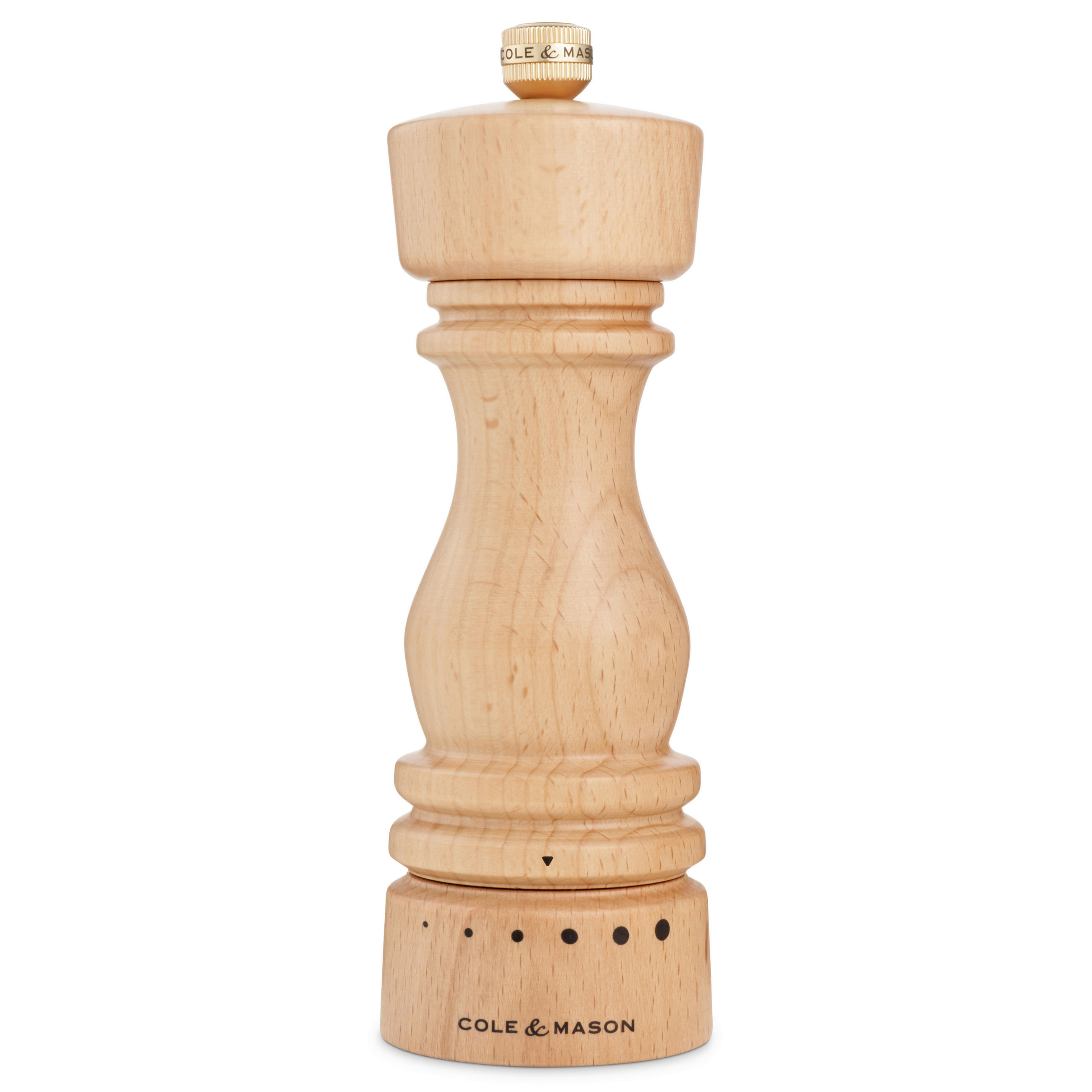 PFEFFERMÜHLE  - Hellbraun, Basics, Keramik/Holz (5,9/18/5,9cm) - Cole & Mason