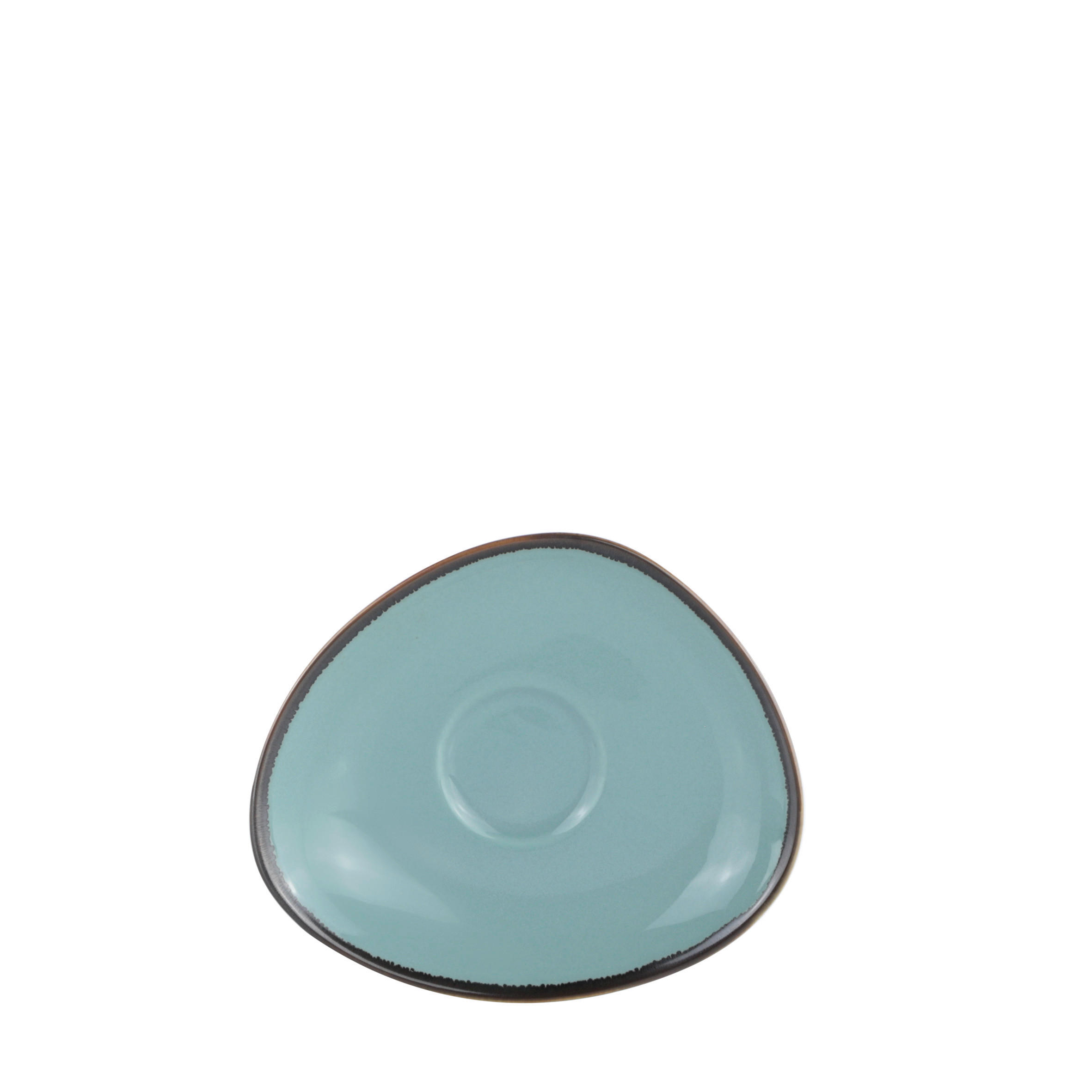 FARFURIOARĂ PENTRU ESPRESSO  - verde, Trend, ceramică (14/12cm) - Novel