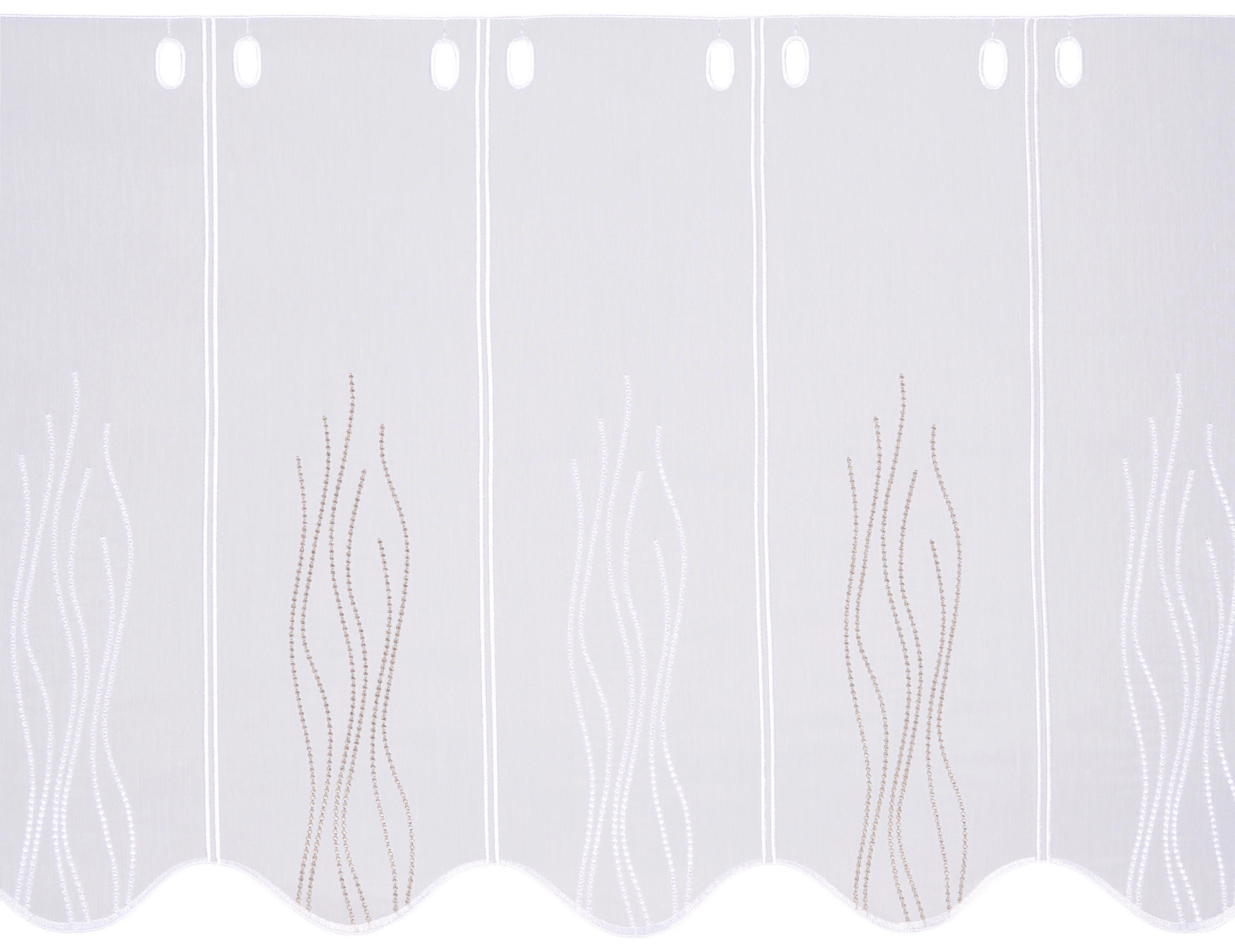 STORE per lfm  - Weiß/Mintgrün, KONVENTIONELL, Textil (50cm) - Esposa