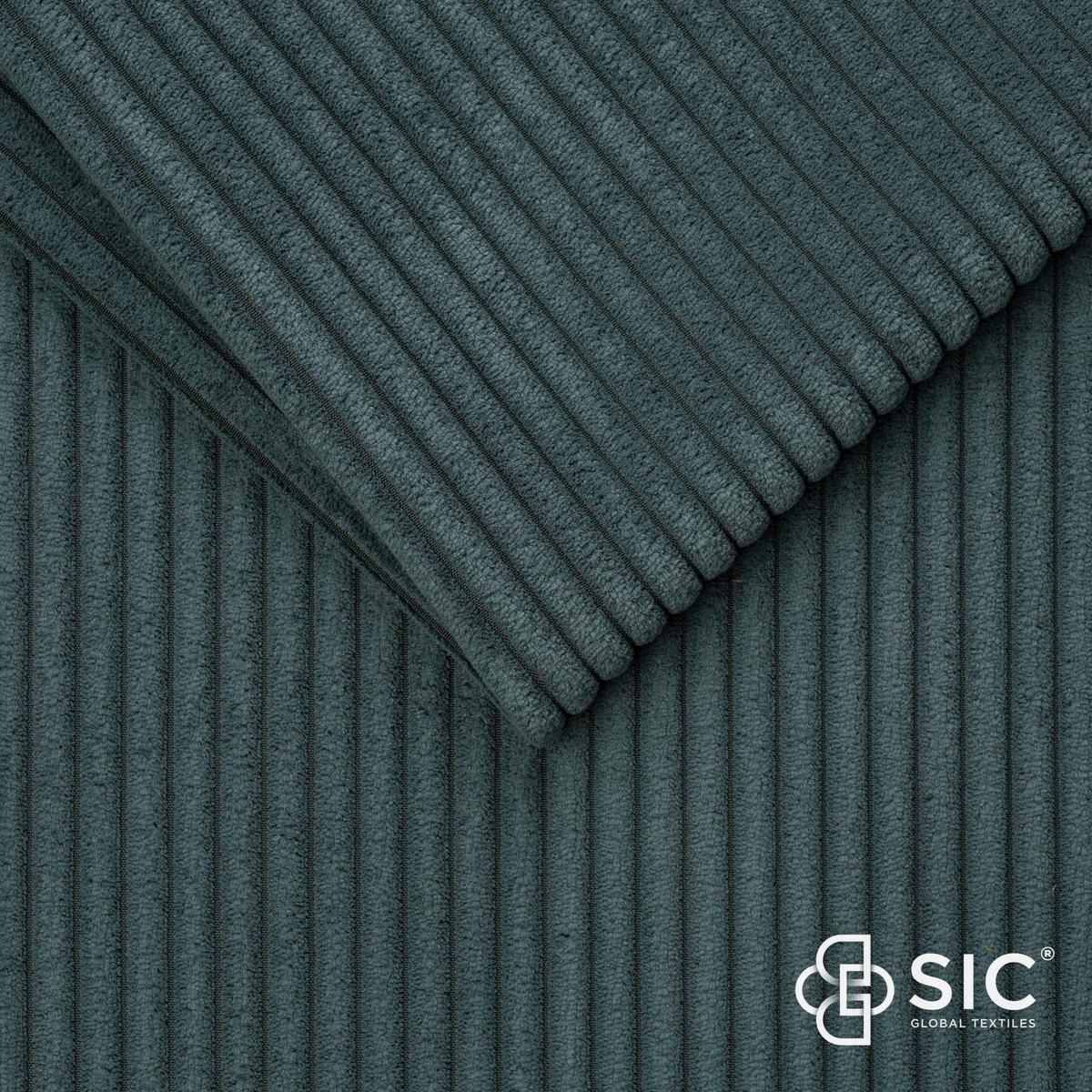 HÖRNSOFFA i manchester blå  - blå/svart, Design, textil/plast (161/234cm) - Livetastic