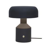 TISCHLEUCHTE Porto 25/29 cm   - Schwarz, Basics, Metall (25/29cm) - It's about Romi