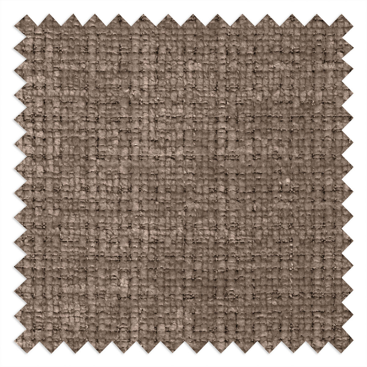 ECKSOFA Mauris Taupe Chenille Rückenkissen  - Taupe/Creme, Design, Kunststoff/Textil (200/233cm) - Livetastic