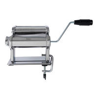 STROJČEK NA CESTOVINY - čierna/farba ušľachtilej ocele, Basics, kov/plast (20/12,2/12,9cm) - Homeware Profession.