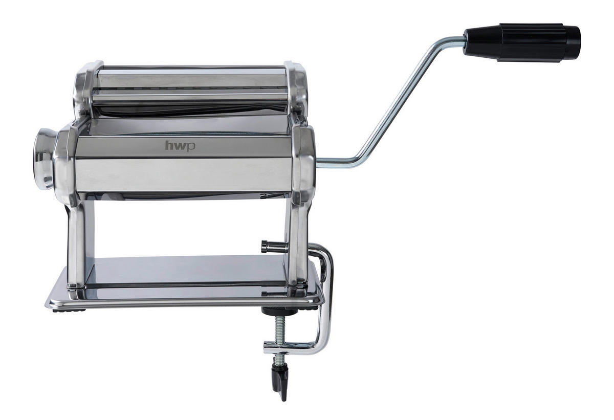 STROJČEK NA CESTOVINY - čierna/farba ušľachtilej ocele, Basics, kov/plast (20/12,2/12,9cm) - Homeware Profession.