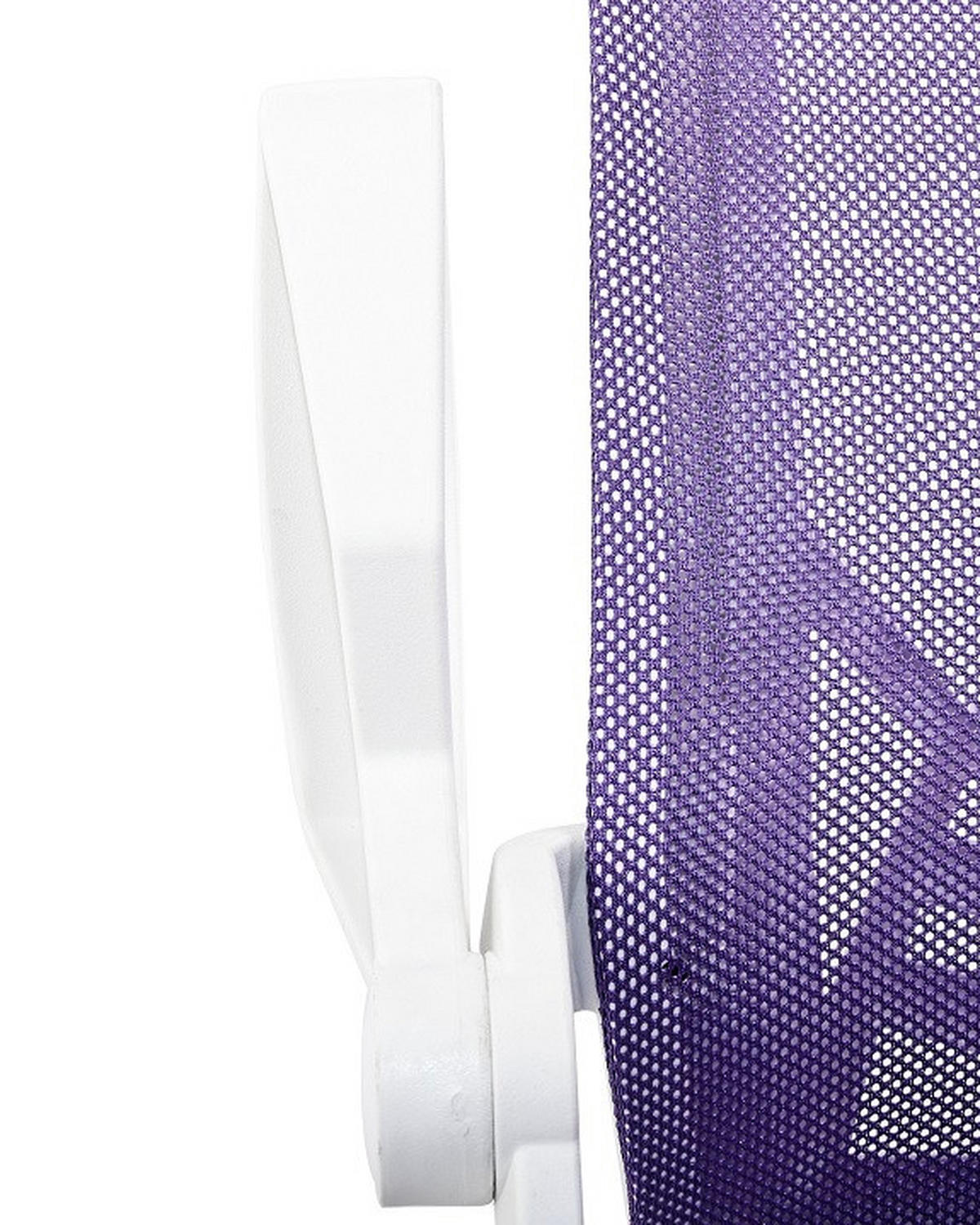 OTOČNÁ ŽIDLE, síťovina, fialová, černá, bílá - bílá/černá, Moderní, kov/textil (61/91,5-101,5/56cm) - MID.YOU