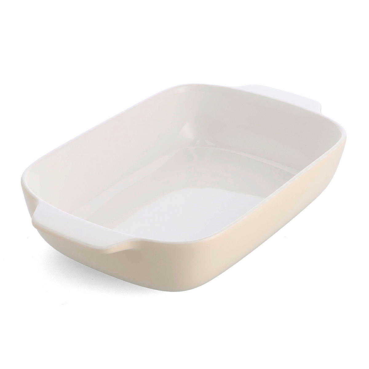 AUFLAUFFORM Keramik, Naturmaterialien Steingut  - Creme/Weiß, Basics, Naturmaterialien/Keramik (24cm) - Kitchenaid