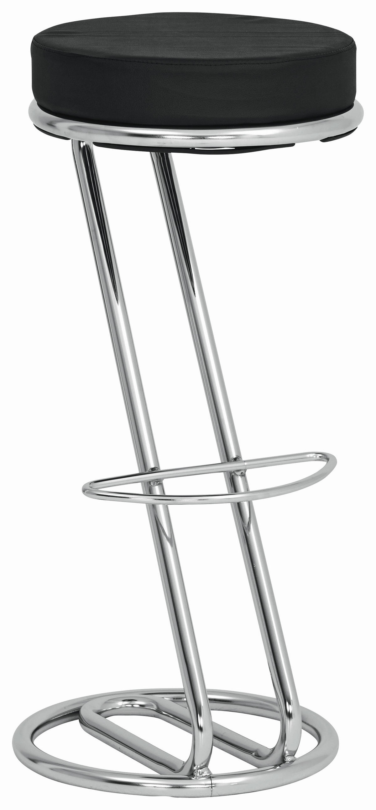 BAROVÁ ŽIDLE, černá, barvy chromu - černá/barvy chromu, Design, kov/textil (35/75/35cm) - Carryhome