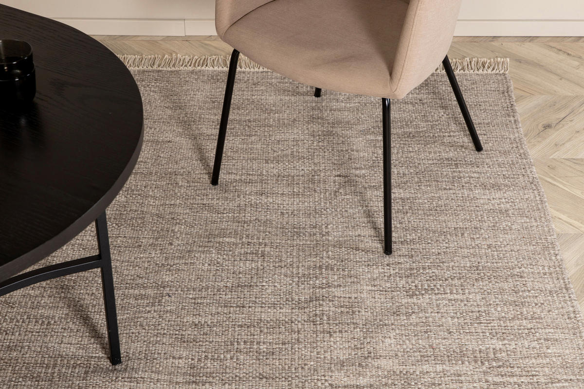 FLACHWEBETEPPICH 160/230 cm Beige  - Beige, LIFESTYLE, Textil (160/230cm) - P & B