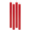  STABKERZENSET  - Rot, Basics, Naturmaterialien/Paraffin (2,3/25cm)