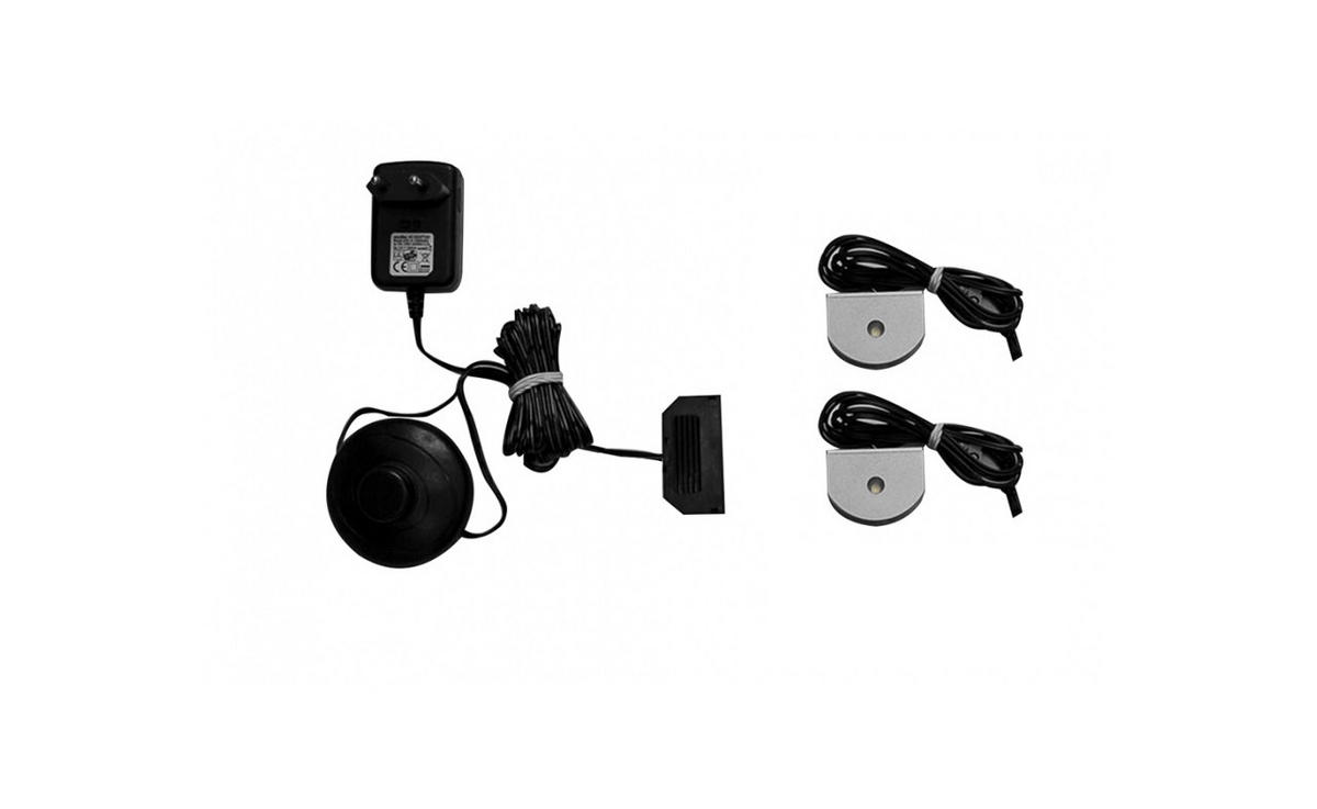 SKÅPBELYSNING   - svart, Design, metall/glas - Xora